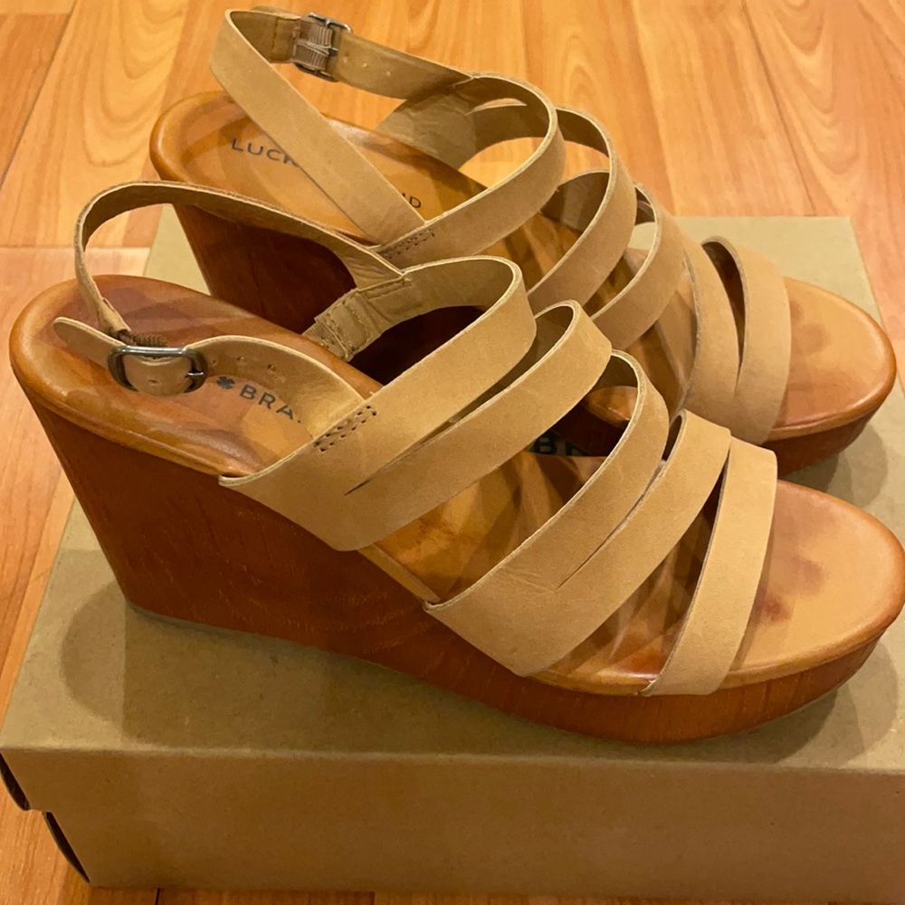 LUCKY brand Wedge sandals